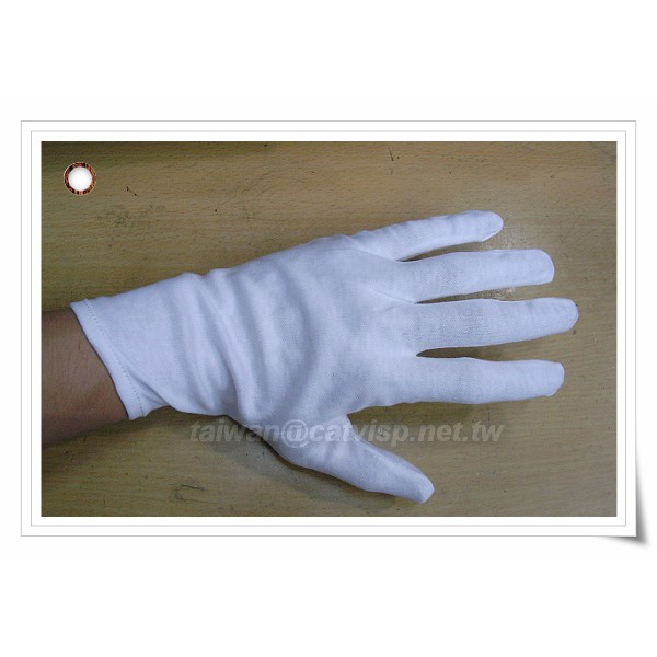 《甲補庫》～玫瑰牌純棉有釦白手套、新郎手套、儀隊/禮賓手套、防曬手套-玫瑰牌手套