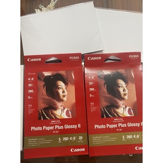 全新 Canon 超光亮相片紙PP-201(4×6）日本制