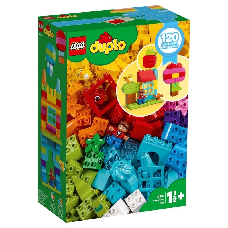 全新 LEGO樂高 Duplo系列 10887 歡樂創意顆粒套裝 聖誕禮物