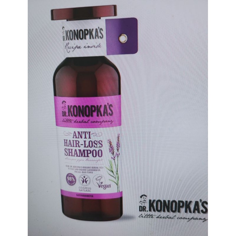 Dr.Konopka's 柯諾普卡 經典花植強韌豐盈洗髮精
