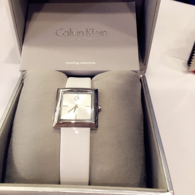 瑞士 Calvin Klein 方型氣質淑女錶 (K3R231L6) CK手錶 女士錶