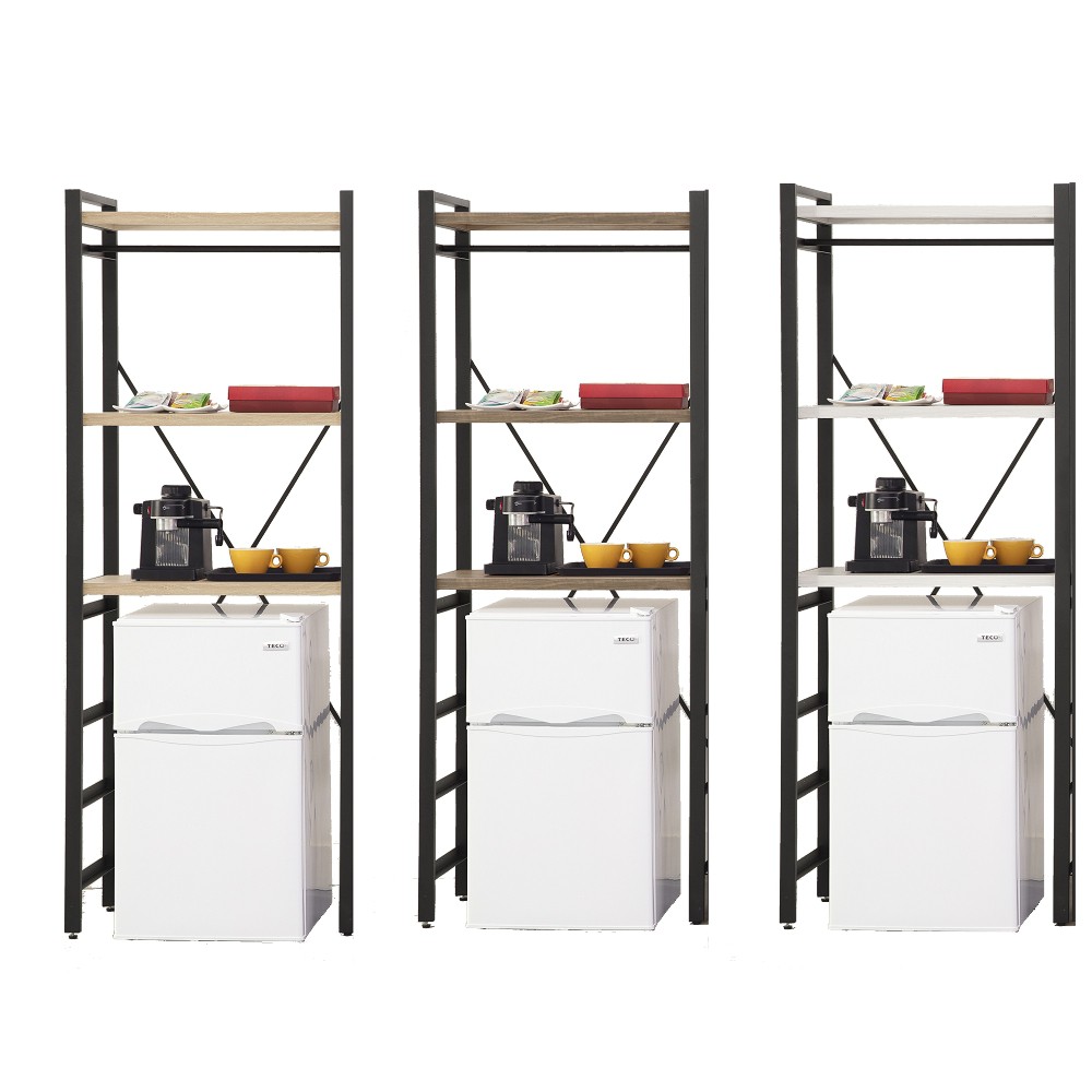Diy 輕工業風鐵架冰箱架冰箱收納架置物架層架收納組合層架鐵架組合櫃yd米恩居家生活 蝦皮購物