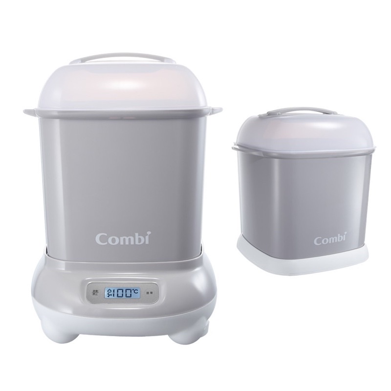 【Combi】Pro 360 高效烘乾消毒鍋（寧靜灰） 8.9成新 如果與賣場的保管箱一起買可折價