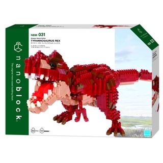 出清售完不補日本進口 Kawada Nanoblock 霸王龍 微型迷你積木 NBM-031