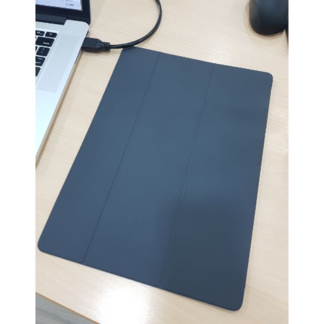 Apple原廠smart cover,適用於12.9吋iPad Pro一代，灰色