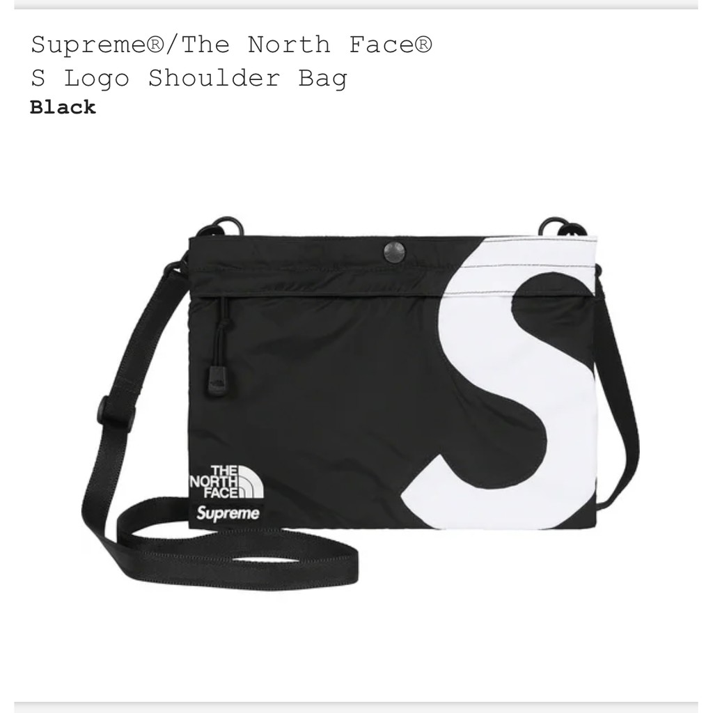 supreme shoulder bag north face