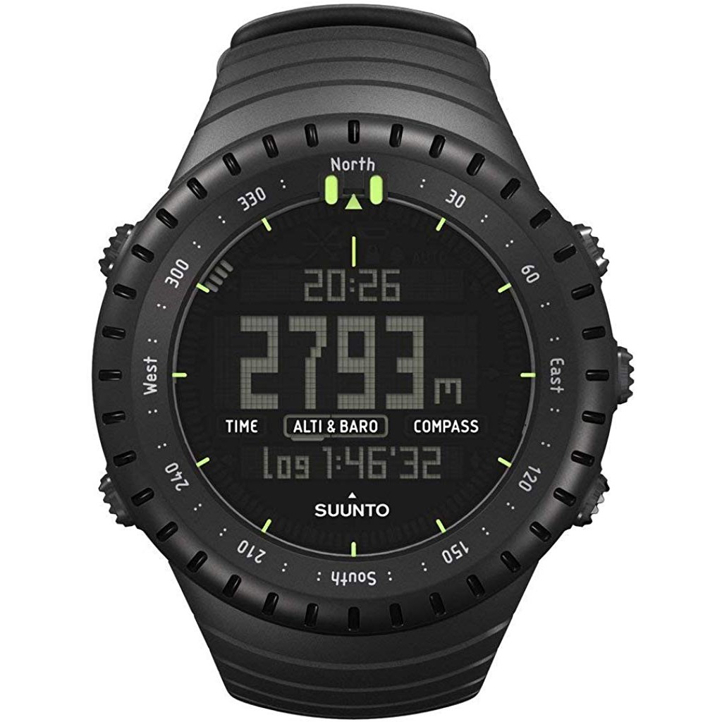 SUUNTO Core Classic All Black 戶外探險 登山 跑步 潛水 運動手錶 電影私刑教育同款 現貨