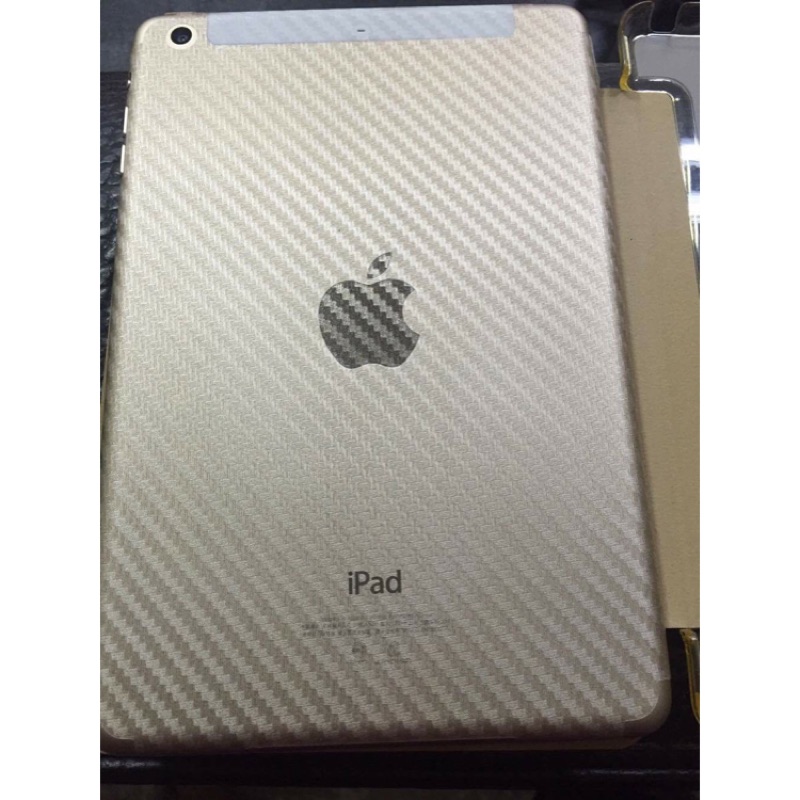 iPad mini1234代 air1.2代 pro9.7 背膜 碳纖維背膜 保護貼