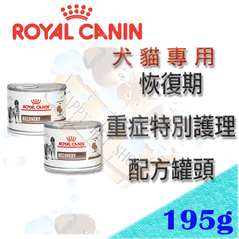 皇家處方罐頭 犬貓專用 恢復期營養補給配方罐頭-195g 可取代ICU犬貓重症營養液
