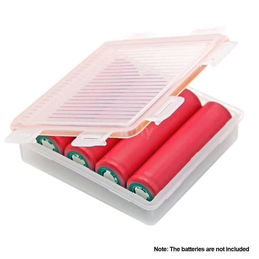 防水電池收納盒電池座保護套4槽18650電池