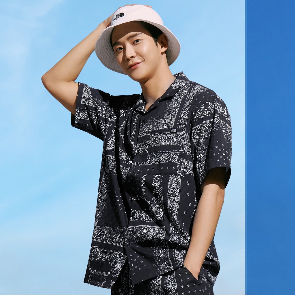[Weigu Store] The North Face Bandana Shirts Shorts 變形蟲 襯衫 短褲