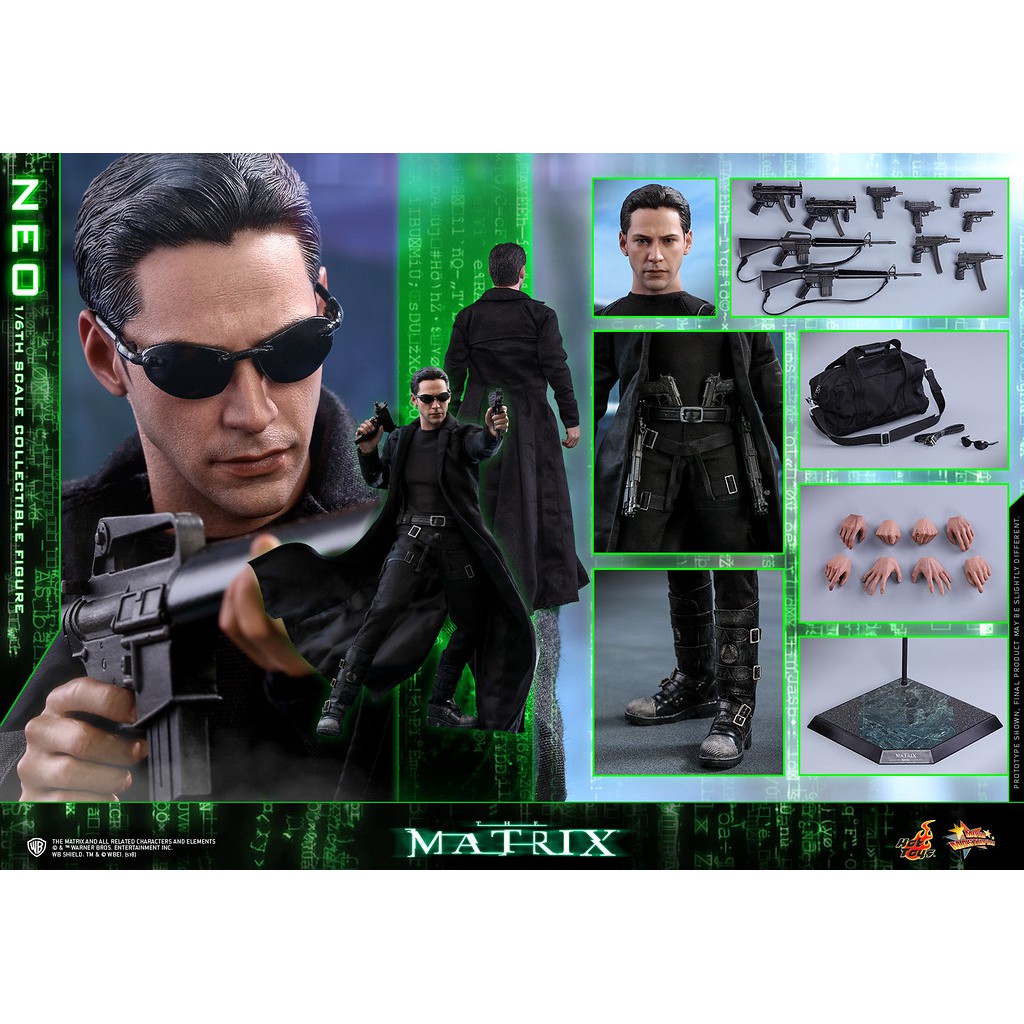 野獸國 Hot Toys – MMS466 –《 駭客任務 》 尼歐 Neo 基努李維 非 MMS504 MMS657