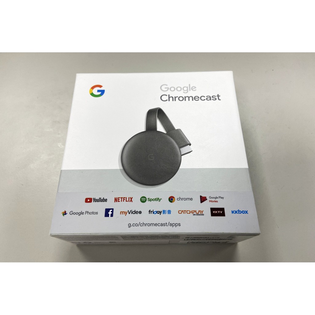 Google Chromecast 第三代 全新未拆 JVC 65KQD 燦坤贈品
