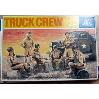 (大鳥叔叔模型)ITALERI 義大利模型 325 1/35 卡車人員TRUCK CREW