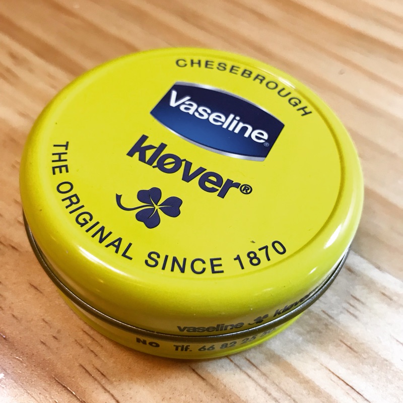 瑞典帶回全新挪威三葉草凡士林Vaseline klover