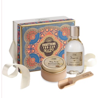 SABON 身體保養組 （此賣場皆附紙袋）白玫瑰 禮盒（三部曲禮盒 橙花/經典PLV/茉莉花語)
