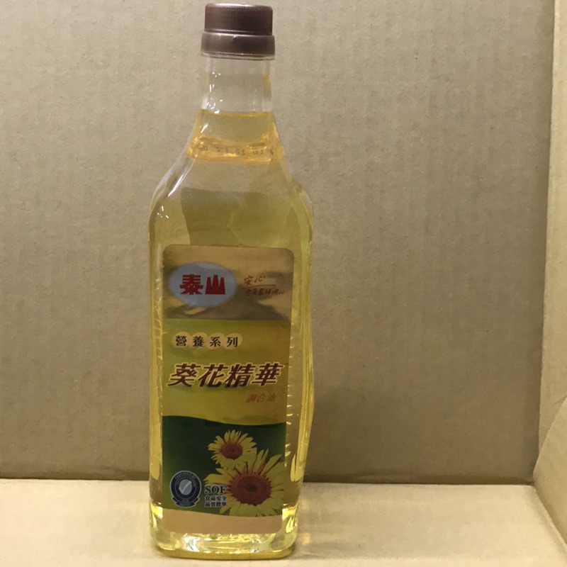 泰山葵花精華調和油 1公升 蝦皮購物