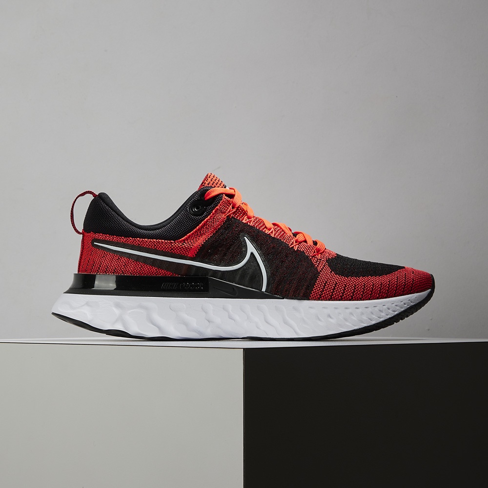Nike React Infinity Run Fk 2 男款 黑 紅 避震 舒適 運動 慢跑鞋 CT2357-600