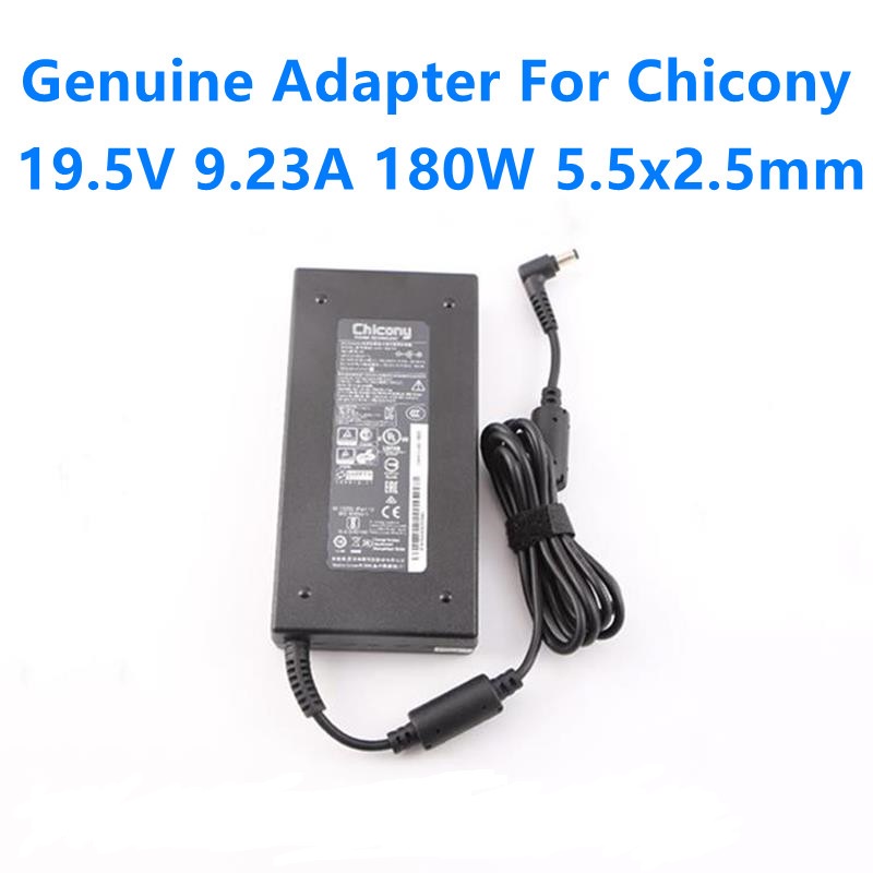 19.5v 9.23A 180W Chicony A15-180P1A A17-180P4A AC 適配器適用於 MSI