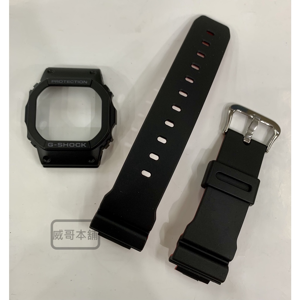【威哥本舖】Casio台灣原廠公司貨 G-Shock DW-5600HR 全新原廠錶殼、原廠錶帶