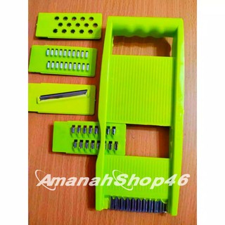 Putih 白色多功能刨絲器 4 合 1 蔬菜水果切割工具
