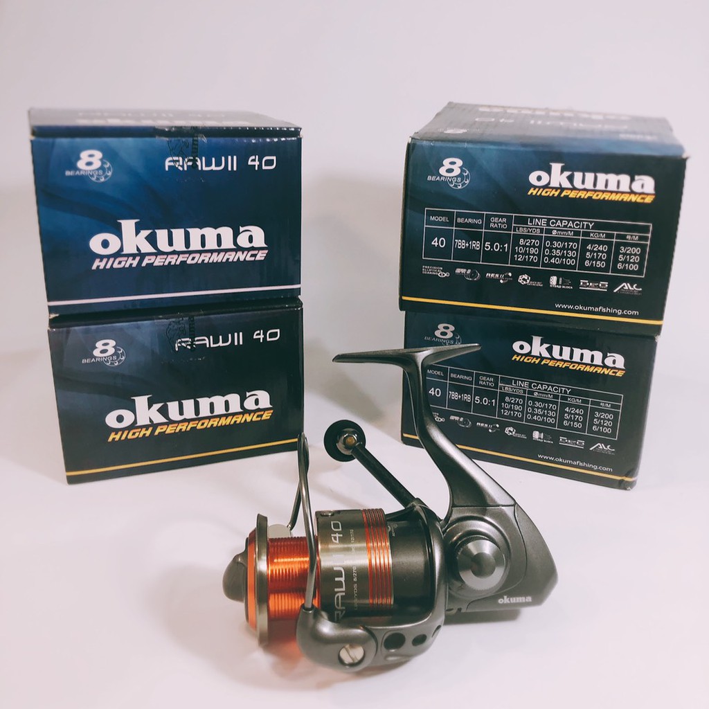 【大漁捲線器】Okuma 相撲 RAW II 40 強力捲線器 小班紅鼓池對應