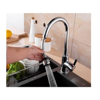 增壓水龍頭 【長款 】 360度旋轉起泡器兩段式節水器 節水50% 水龍頭 浴室水龍頭 面盆 起泡器 過濾網嘴pA
