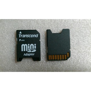 Transcend 創見 Mini SD 轉 SD 記憶卡 轉接卡