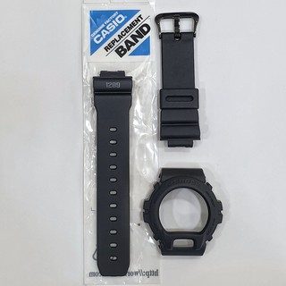 G-SHOCK DW-6900MS錶帶/原廠改裝品/消光黑(DW-6900全系列適用，不包含錶殼及手錶)