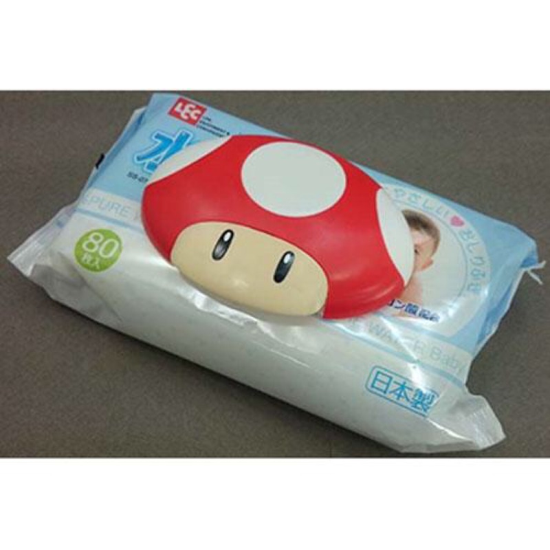 Super Mario 超級瑪莉歐，蘑菇紙巾蓋