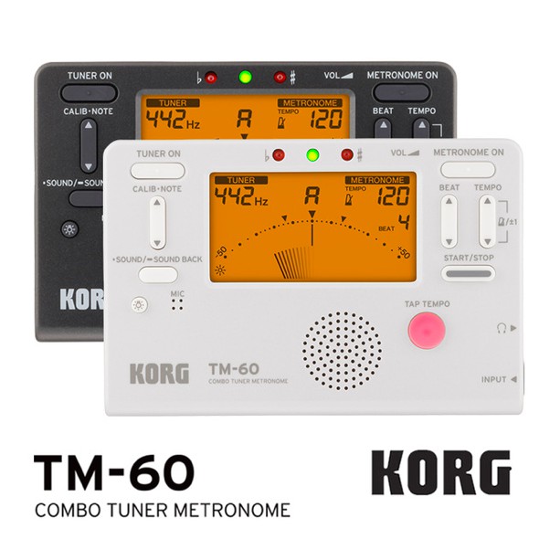 喜弦提琴】日本KORG二合一調音器 節拍器TM-60