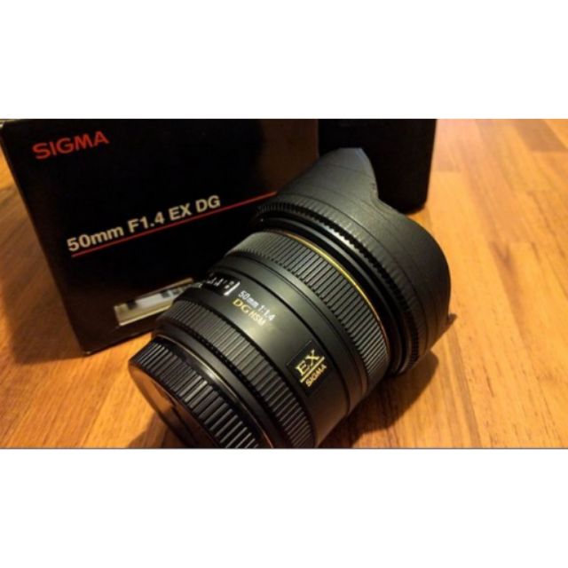 Sigma 50mm F1.4 EX DG HSM 新塗裝 恆伸公司貨 for Canon