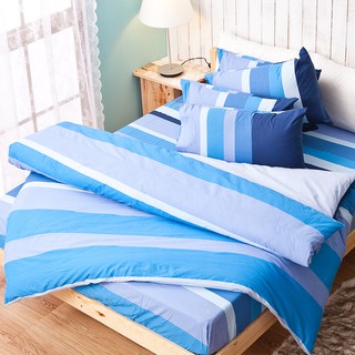 戀家小舖 台灣製床包 單人床包 床單 多款可選 100%純綿 透氣床包 床包枕套組