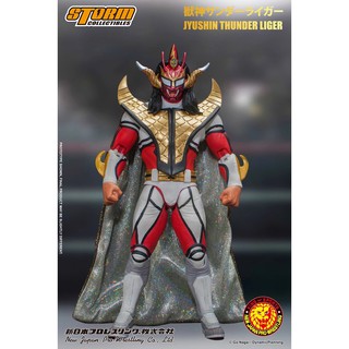 ☆阿Su倉庫☆WWE摔角 NJPW Jushin Thunder Liger 獸神閃電 雷霆萊卡 最新款人偶公仔 熱賣中