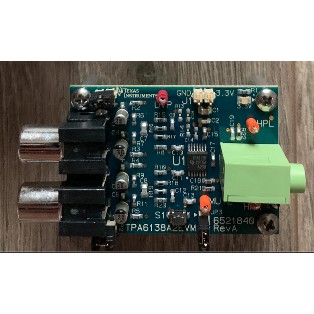 開發板 聲音 音響 音源 放大器 零件 未測 德州 儀器 TI TPA6138A2EVM 只要 10 元