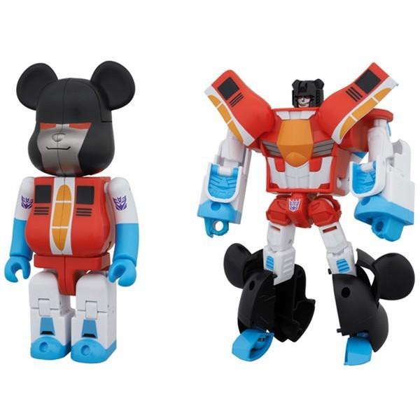 正日版 BE@RBRICK 200% TF04 變形金剛 STARSCREAM 天王星 庫柏力克熊 BEARBRICK