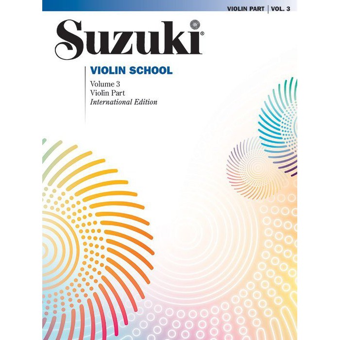 【599免運費】Suzuki Violin School Vol.3 鈴木小提琴教本【第三冊】 00-0148S