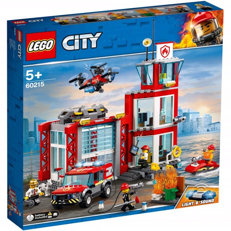 【台中OX創玩所】 LEGO 60215 城市系列 消防局 CITY 樂高
