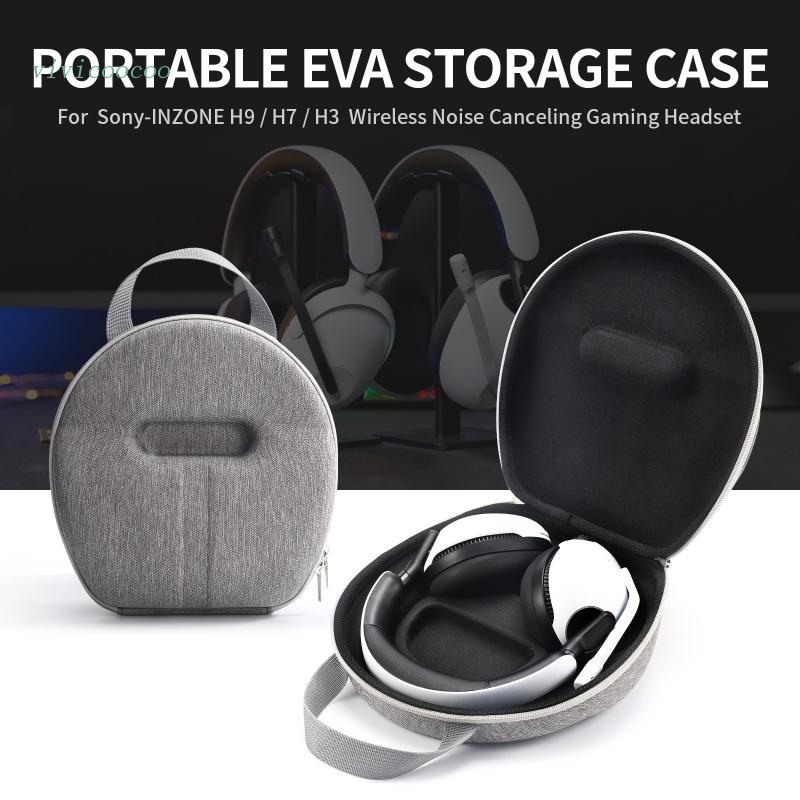 Vivi 收納袋, 帶提手旅行耳機盒, 適用於 INZONE H9 / H7 / H3 遊戲耳機
