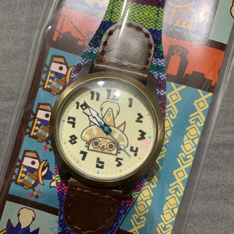 魔物獵人環球影城限定手錶 Monster Hunter 艾路貓 艾露貓 AIROU
