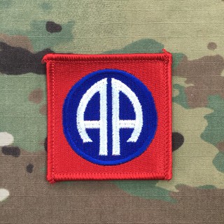 特色刺繡布章徽章臂章美國第82空降師章包包配件裝飾