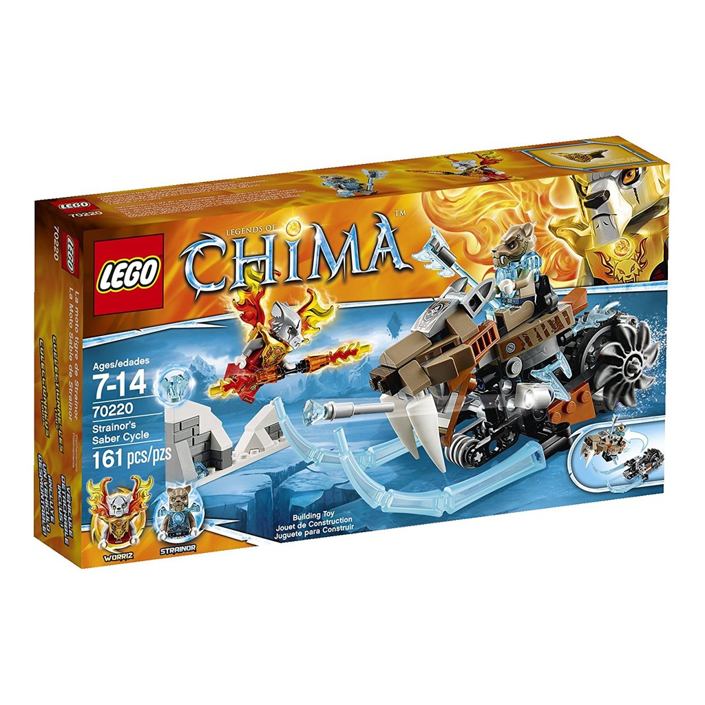 【痞哥毛】LEGO 樂高 70220 CHIMA  神獸傳奇 劍齒摩托車 全新未拆