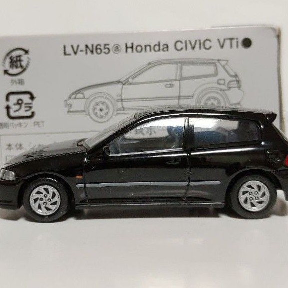Tomytec Tlv Lv N65a Honda Civic Vti Eg6 本田喜美tomica 蝦皮購物