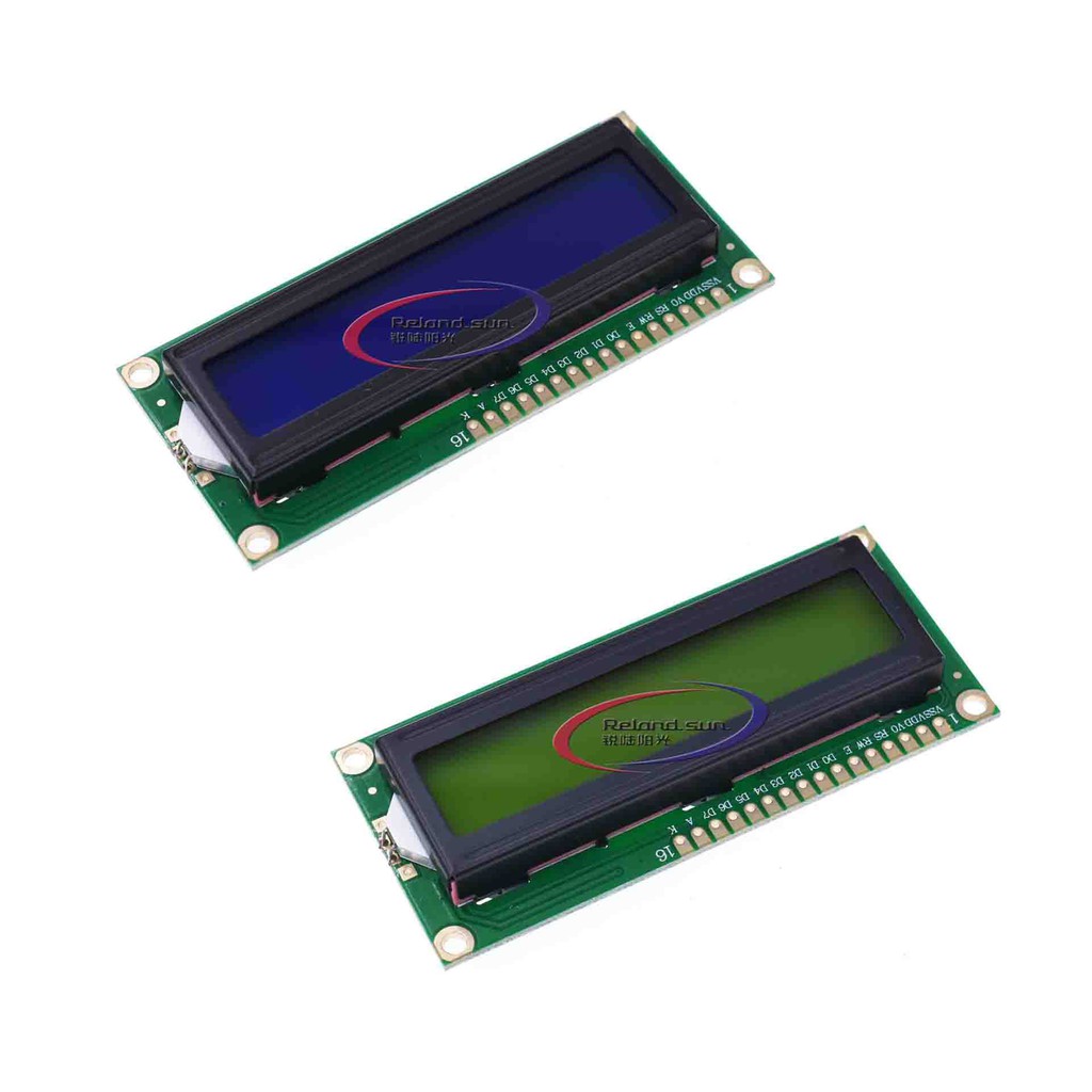 1 件 LCD1602 液晶顯示器 1602 5V 藍屏和白碼適用於 arduino