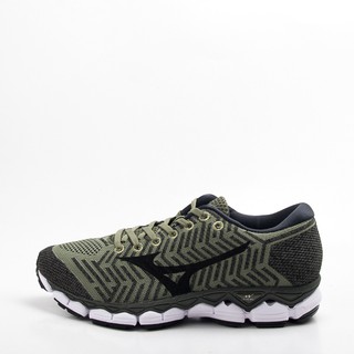 Mizuno 美津濃 WAVEKNIT S1 男慢跑鞋-綠/黑 大尺碼 J1GC182515 現貨 零碼出清