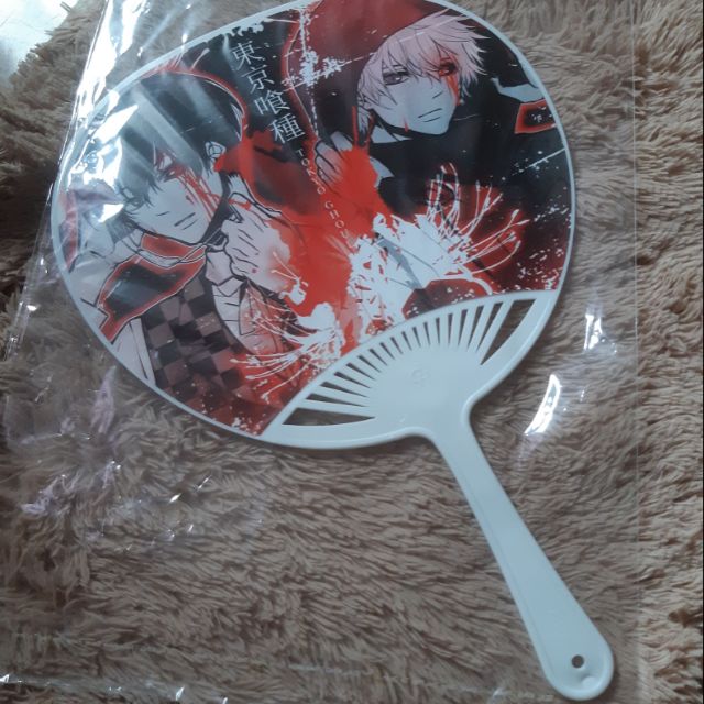 東京喰種扇子同人金木研白金木黑金木 蝦皮購物