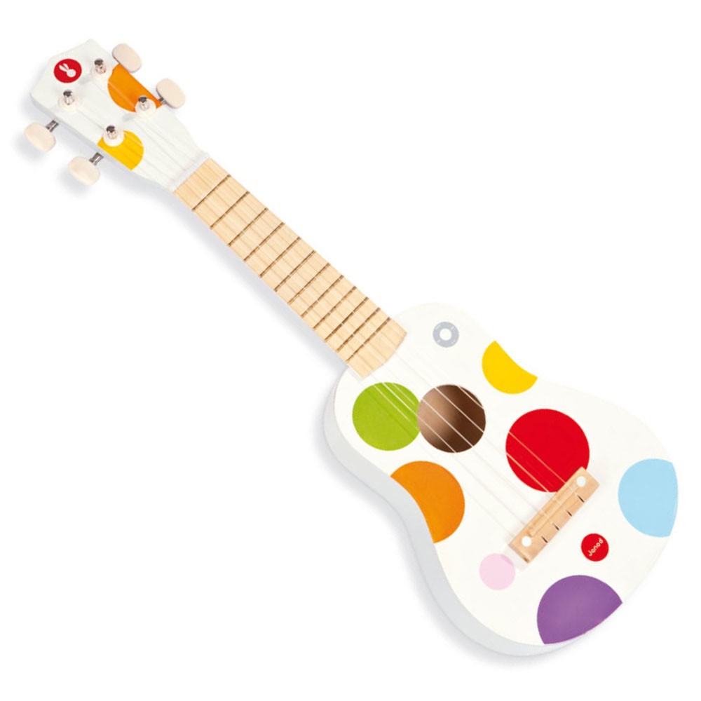 【法國Janod】音樂好好玩-烏克麗麗 玩具吉他 小吉他 玩具樂器 幼兒音樂（LAVIDA官方直營）
