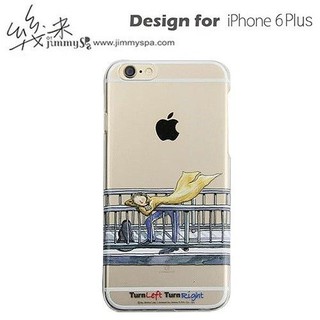 ☆韓元素╭☆全新 現貨 幾米 iphone 6+ 6plus 6S+ 向左走向右走 透明 手機殼 正版授權 天橋男孩