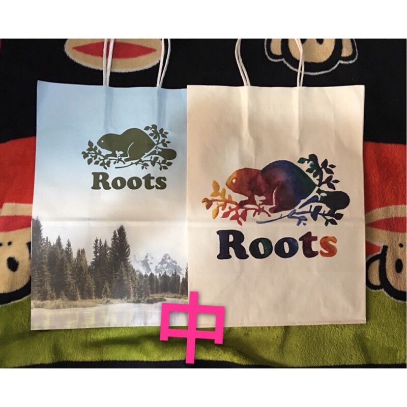 🎀 Roots 紙袋