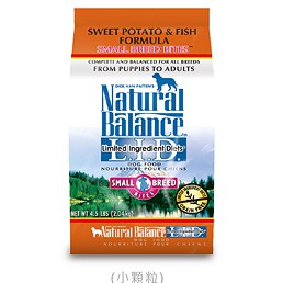 美國NB Natural Balance 低敏無穀單一肉源系列 地瓜鮭魚 成犬(小顆粒)